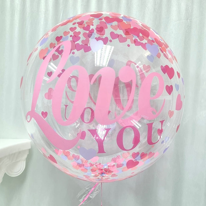 Love You Helium Balloon