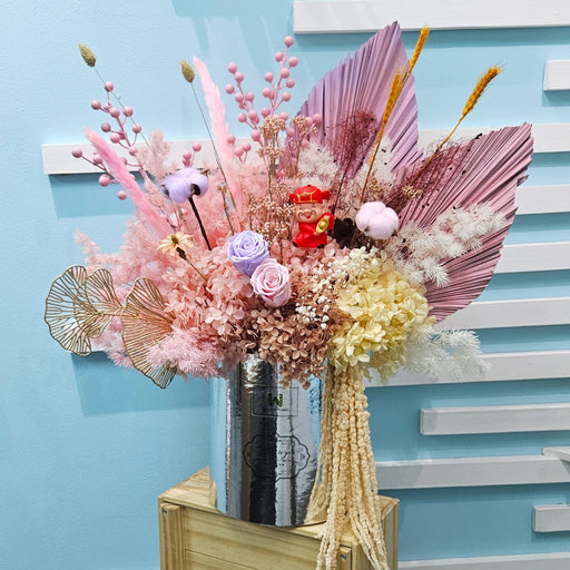 Lucky Bloom - CNY Flower - Preserved Flower - Flower Delivery Singapore - Well Live Florist