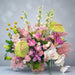 Luxe Lily Garden - Fresh Flower Vase Arrangement - Flower Delivery Singapore - Well Live Florist
