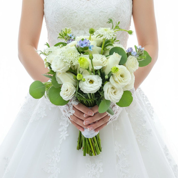 Marisol - Bridal Bouquet - Wedding Flower Bouquet - Flower Delivery Singapore - Well Live Florist
