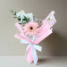 Gerbera Hand Bouquet - Flower Delivery Singapore - Well Live Florist