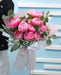 Paeonia Perfection - Fresh Peony - Baby's Breath - Hand Bouquet - Free Same Day Delivery - Well Live Florist