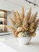 Pampas Grand - Luxury Preserved Flower Arrangement - Pampas & Hydrangea - Flower Delivery Singapore - Well Live Florist