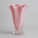 Petal-Inspired Pink Glass Vase - Add On To Your Flower Bouquet - Well Live Florist Singapore