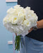 Pure Ivory Dream - wedding - Bridal Bouquet - Eustoma - Roses - Hydrangea - Well Live Florist