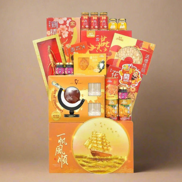 Chinese New Year Hamper - CNY Hamper 2025 - Hamper Delivery Singapore - Well Live Florist