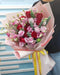 Romantic Rhapsody - Hand Bouquet - Fresh Roses Bouquet - Free Same Day Delivery - Well Live Florist