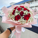 Rose Rhapsody - Rose Hand Bouquet - Flower Bouquet - Flower Delivery Singapore - Well Live Florist