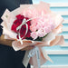 Rosey Glow - Fresh Roses Bouquet - Free Same Day Delivery - Well Live Florist