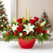 Sleigh Bells & Sparkle - Christmas Flower Arrangement - Flower Delivery Singapore - Well Live Florist