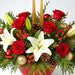 Sleigh Bells & Sparkle - Christmas Flower Arrangement - Flower Delivery Singapore - Well Live Florist