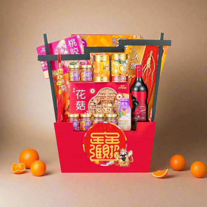 Chinese New Year Hampers - CNY Hamper 2025 - Hamper Delivery Singapore - Well Live Florist