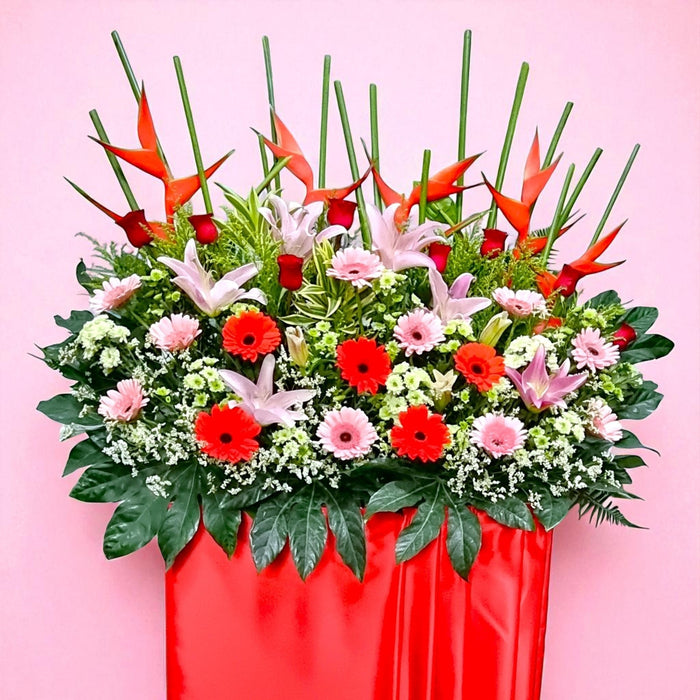 Spring To Summer - Grand Opening Flower Stand - Opening Flower Delivery - Flower Delivery Singapore - Well Live Florist