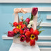 Springtime Splendor - Flower Box - Flower Box - Tulips - Well Live Florist