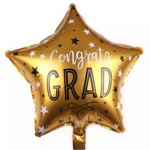 Congrats Grads - Graduation Helium Balloon - Add On Item - Well Live Florist