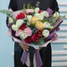 Starlight Blooms - Hand Bouquet - Flower Bouquet - Rose and Carnation - Flower Delivery Singapore - Well Live Florist