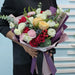 Starlight Blooms - Hand Bouquet - Flower Bouquet - Rose and Carnation - Flower Delivery Singapore - Well Live Florist