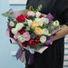 Starlight Blooms - Hand Bouquet - Flower Bouquet - Rose and Carnation - Flower Delivery Singapore - Well Live Florist