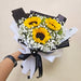 Sunflower Bliss - Sunflower Hand Bouquet - Flower Bouquet - Flower Delivery Singapore - Well Live Florist