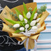 Sunrise Splash - Hand Bouquet - Fresh Tulip - Free Delivery - Well Live Florist