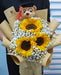 Sunshine Surprise - Graduation Hand Bouquet - Graduation Flower Bouquet - Flower Delivery Singapore - Well Live Florist