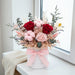 Sweet Forever - Preserved Flower Box Arrangement - Preserved Rose Bouquet - Flower Delivery Singapore - Well Live Florist