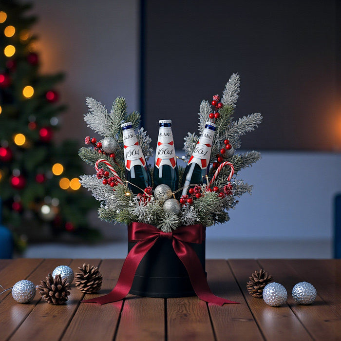 The Christmas Toasts - Christmas Flower Bouquet - Flower Delivery Singapore - Well Live Florist