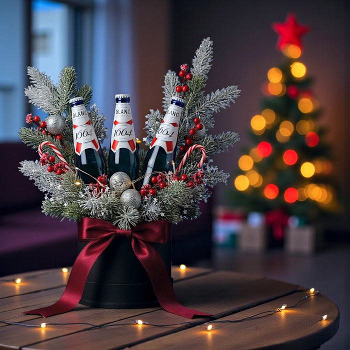 The Christmas Toasts - Christmas Flower Bouquet - Flower Delivery Singapore - Well Live Florist