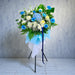 Treasured Memories - Condolences Flower Stand - Sympathy Flower - Free Same Day Flower Delivery Singapore - Well Live Florist