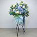 Treasured Memories - Condolences Flower Stand - Sympathy Flower - Free Same Day Flower Delivery Singapore - Well Live Florist