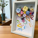 Unfading Love - Preserved Flower - Floral Artwork - Flower in Photo Frame - Flower Delivery Singapore - Well Live Florist