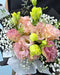 Upbeat - Eustoma Flower Bouquet - Birthday Flower - Flower Delivery Singapore - Well Live Florist