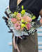 Upbeat - Eustoma Flower Bouquet - Birthday Flower - Flower Delivery Singapore - Well Live Florist