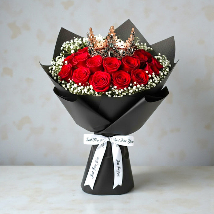 Burning Love - Red Rose Bouquet - Flower Bouquet - Flower Delivery Singapore - Well Live Florist