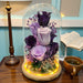 Eternal Lilac - Preserved Rose - Flower In Dome - Flower Delivery Singapore - Well Live Florist