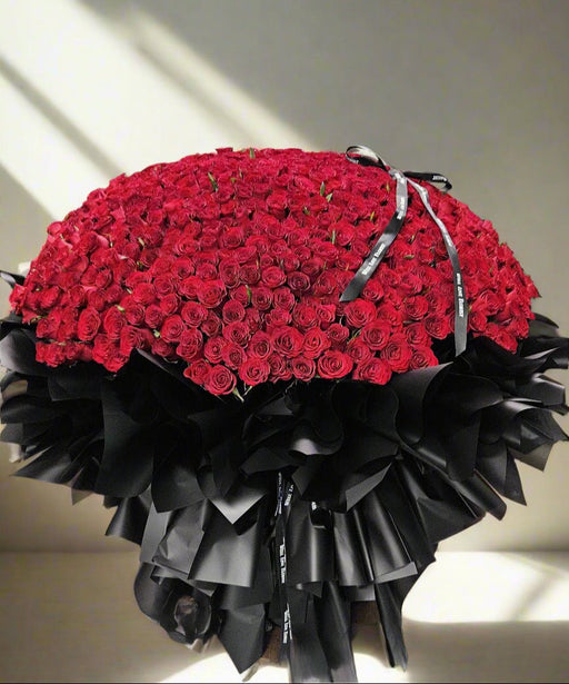 VD Love Without End - 999 Rose Bouquet - Valentines Day Flower - Red Rose - Flower Delivery Singapore - Well Live Florist