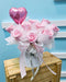 VD Romantic Retreat - Valentines Day Flower - Preserved Flower Box - Preserved Pink Rose - Free Same Day Delivery - Well Live Florist