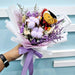 Victory Violet - Graduation Hand Bouquet - Preserved Graduation Bouquet - Flower Delivery Singapore - Well Live Florist