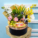 Vineyard Delight - Fruit Hamper - Flower Box - Free Same Day Delivery - Well Live Florist