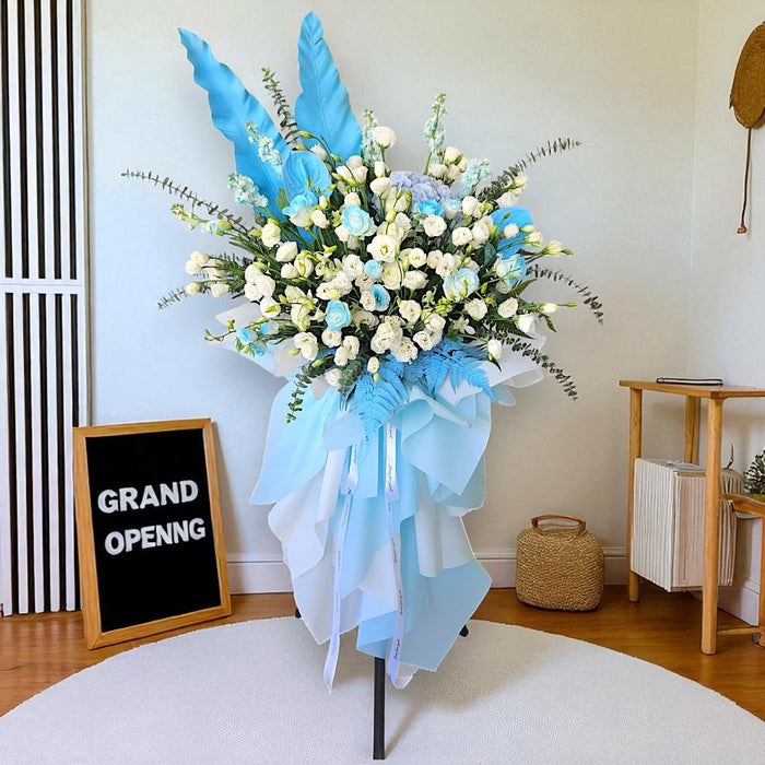Warmest Congratulations - Grand Opening Flower Stand - Opening Flower Delivery - Flower Delivery Singapore - Well Live Florist