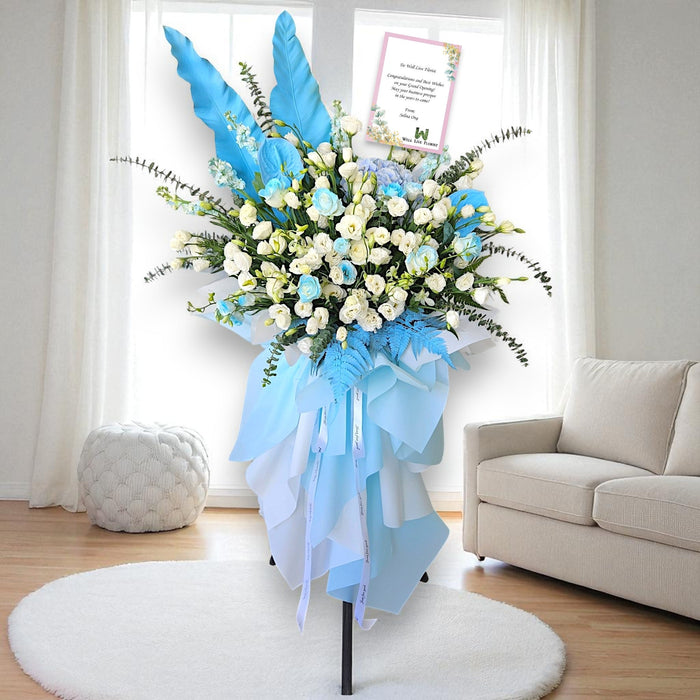 Warmest Congratulations - Grand Opening Flower Stand - Opening Flower Delivery - Flower Delivery Singapore - Well Live Florist