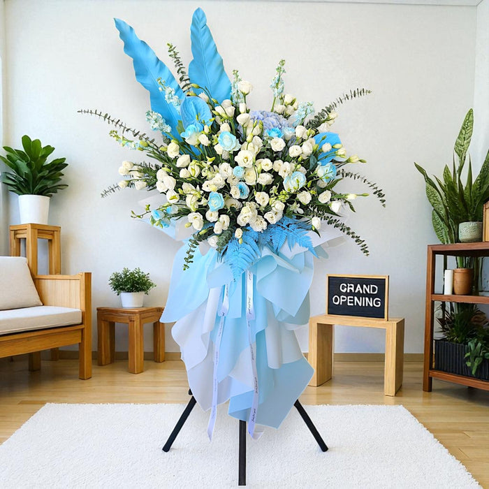 Warmest Congratulations - Grand Opening Flower Stand - Opening Flower Delivery - Flower Delivery Singapore - Well Live Florist