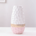 Water Cube Pink Gold Ceramic Vase - Add On Vase to Your Flower Bouquet - Well Live Florist Singapore