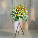 With Fondest Memories - Condolences Flower Stand - Sympathy Flower - Flower Delivery Singapore - Well Live Florist