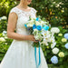 Wrenley - Cascading Bridal Bouquet - Wedding Flower Bouquet - Flower Delivery Singapore - Well Live Florist