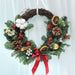 Christmas Wreath - Christmas Flower Delivery Singapore - Well Live Florist