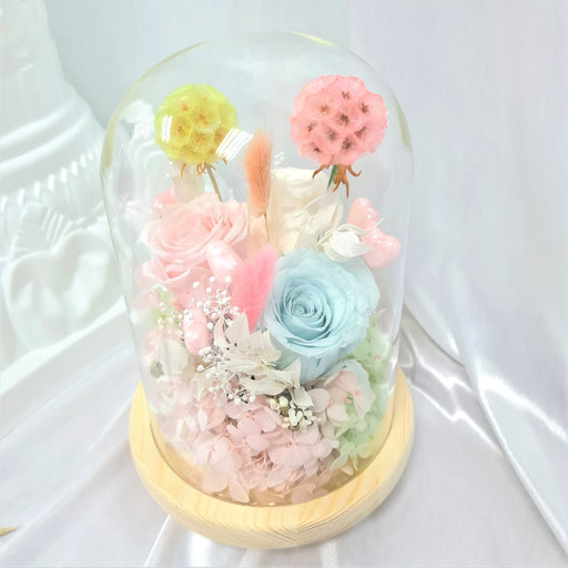 One You Love - Flower In Dome - Preserved Flower - Free Same Day Delivery - Florist Singapore - Well Live Florist