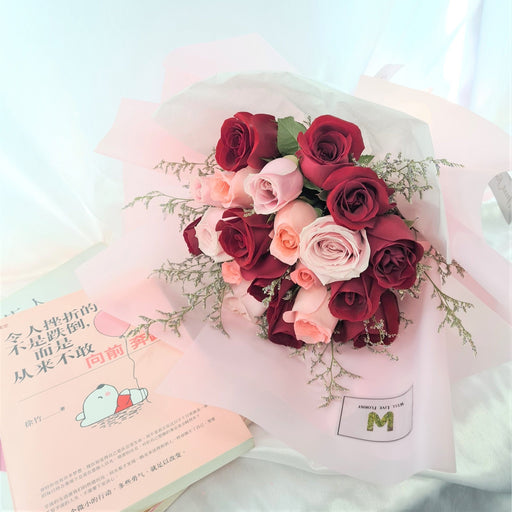 You're Precious - Fresh Rose Bouquet - Anniversary Flower Delivery Singapore - Well Live Florist