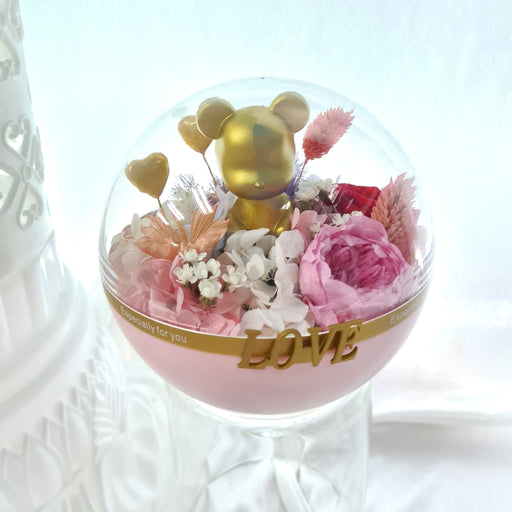 Eternal Fleur - Preserved Flower in Dome - Flower Dome - Flower Delivery Singapore - Well Live Florist
