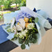 Aurora - Hand Bouquet - Champagne Roses - Hydrangea - Orchid - Well Live Florist